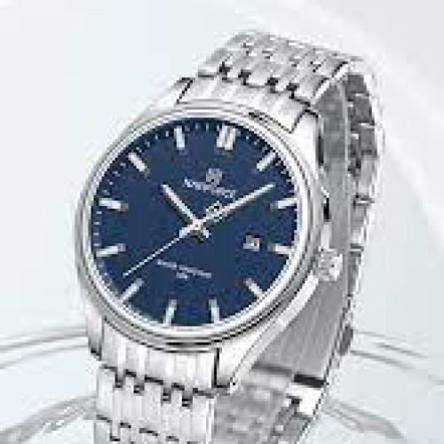 Naviforce 8039 Couple – Sliver Blue